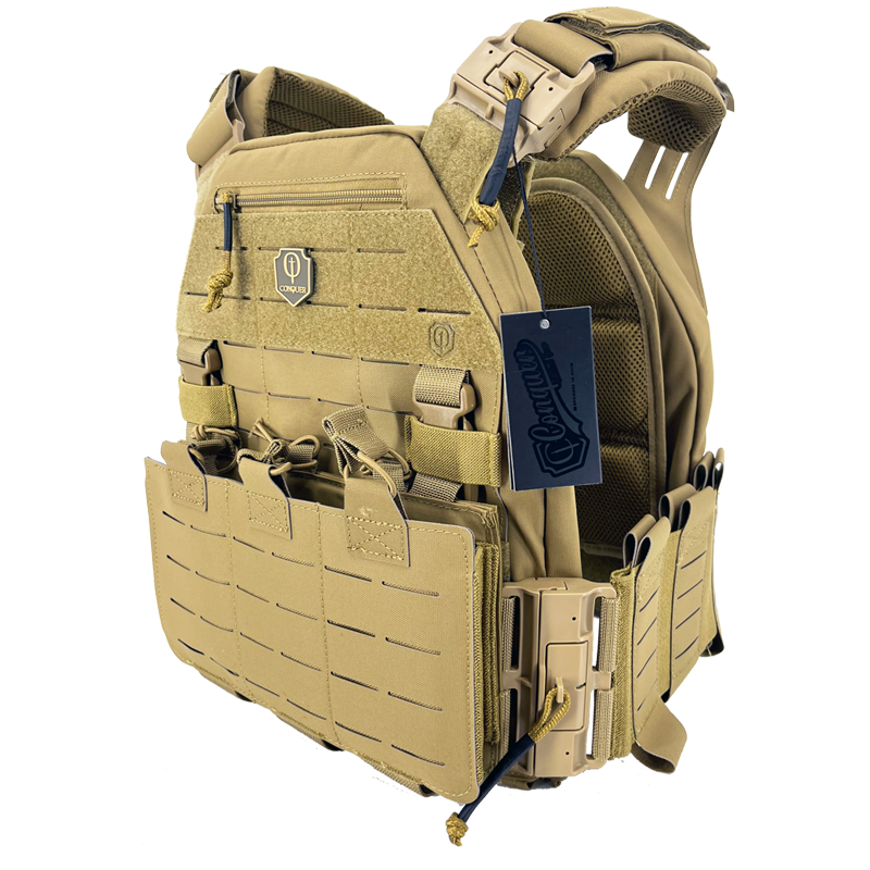Conquer Chaleco MQR Coyote Brown