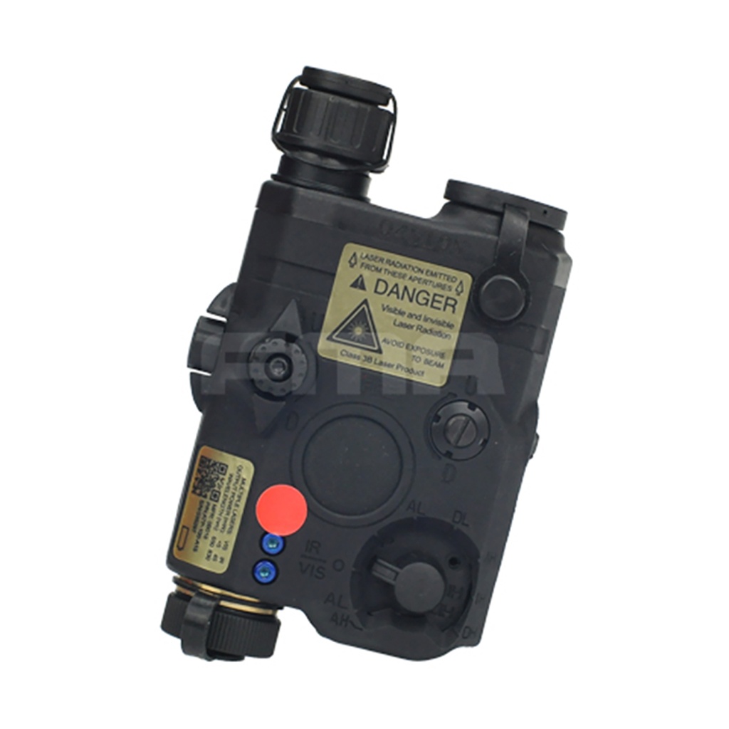 AN/PEQ-15 LED+LASER ROJO +IR NEGRO FMA