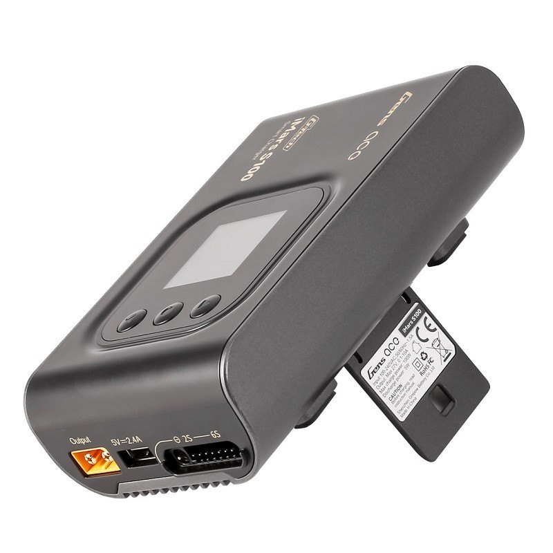 Cargador Baterias GensAce iMars S100 G-Tech AC Balance RC - Negro