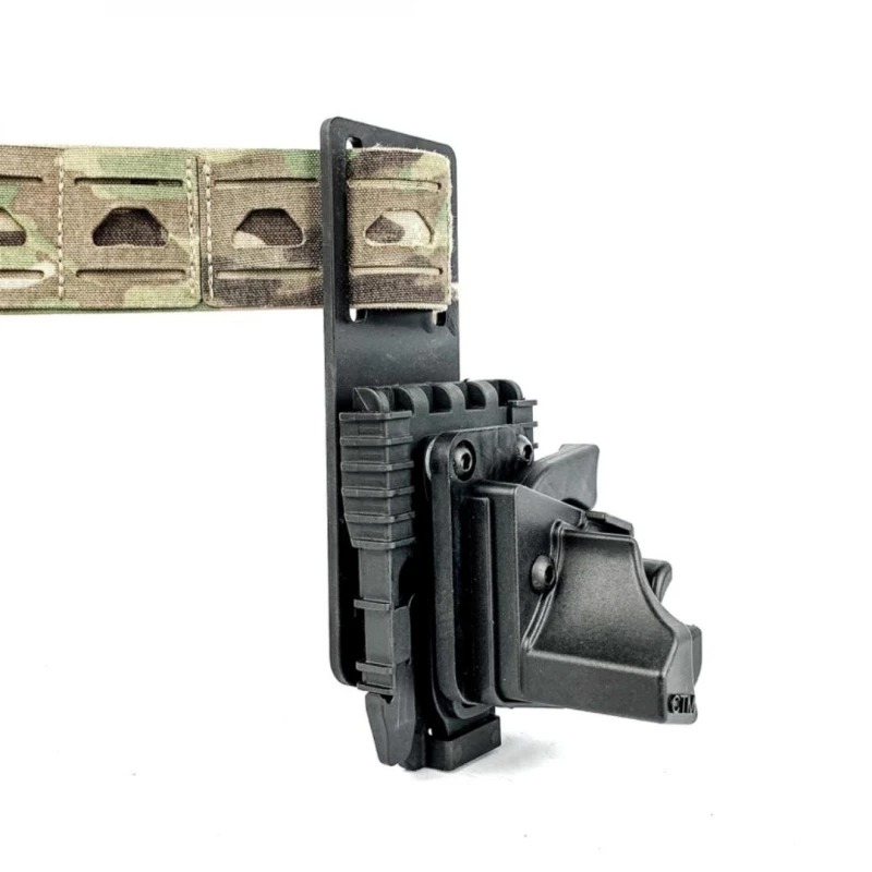 Pistolera Zurdo para cinturon CTM para Action Army AAP01 – Negro