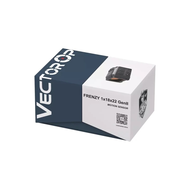 Red dot Vector Optics FRENZY Plus 1x18x22 Enclosed - Negro