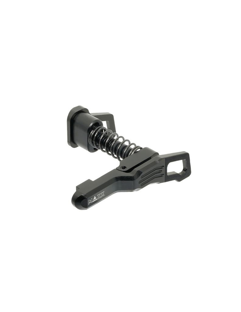 Maxx Model CNC Retén de Cargador Avanzado Style B para MTW M4 – Negro