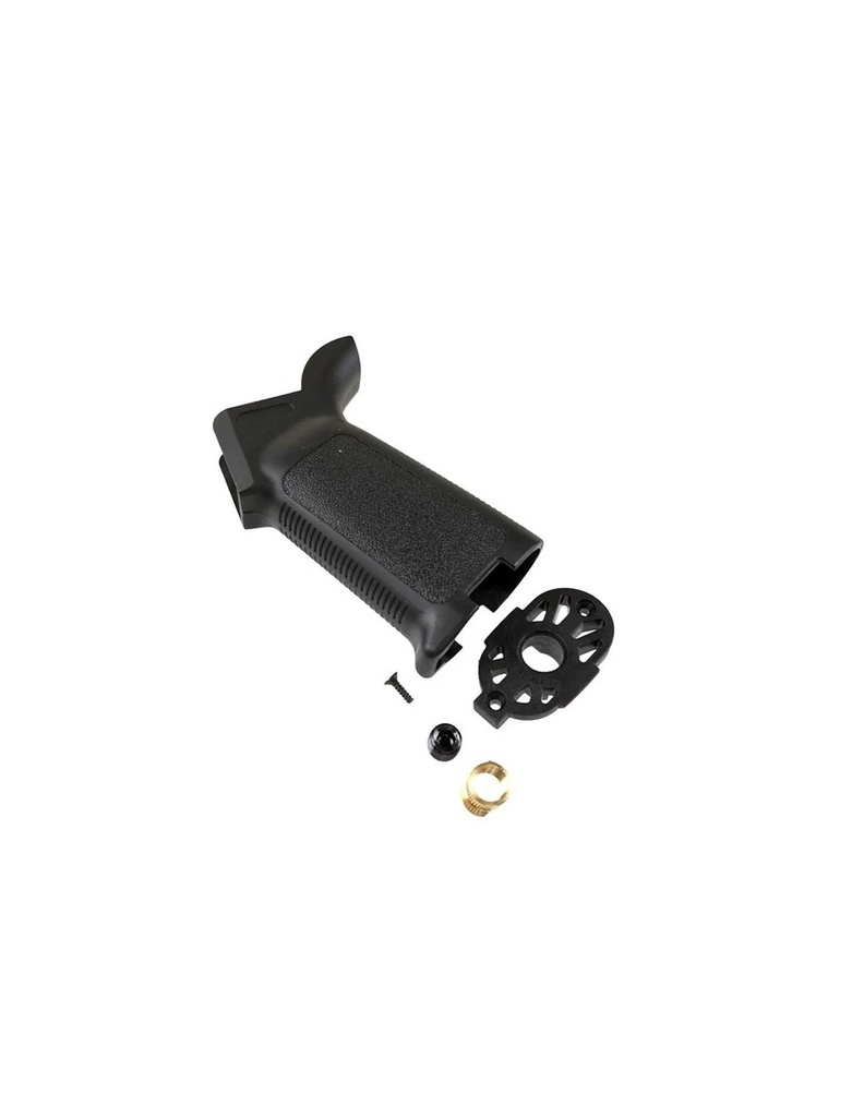 Cyma EMG D-Style Ergonomic Pistol Grip para Marui MWS M4 GBB - Negro (copia)