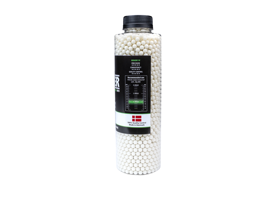 Bolas Tracer Alpha Blaster 0.20g Green 3300 BBs – Visibilidad y rendimiento