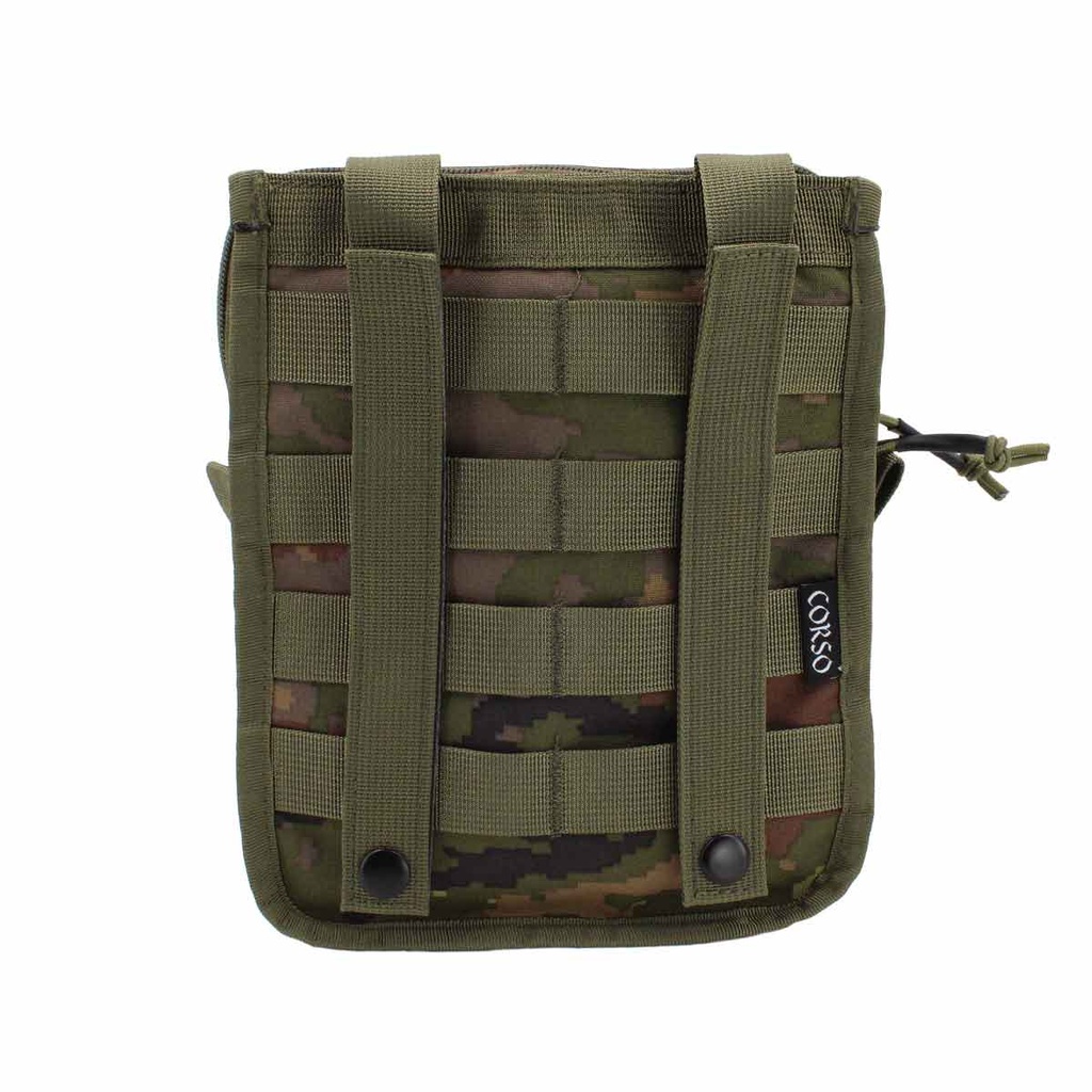 Pouch Corso Utility MK2 Largo Pixel Boscoso – Bolsillo táctico modular de gran capacidad
