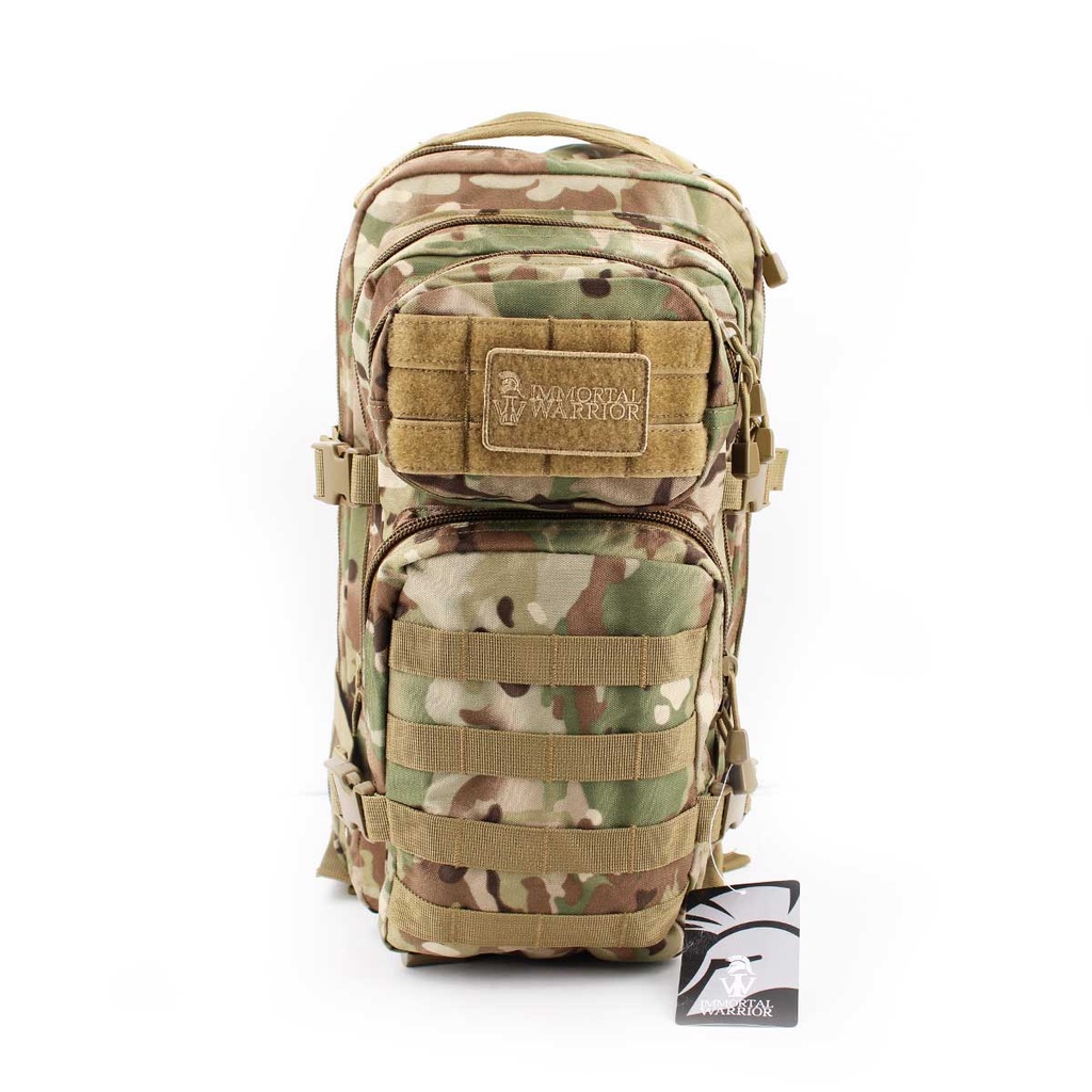 Mochila Immortal MOLLE PEQ 20L Multicam – Mochila táctica compacta con sistema MOLLE