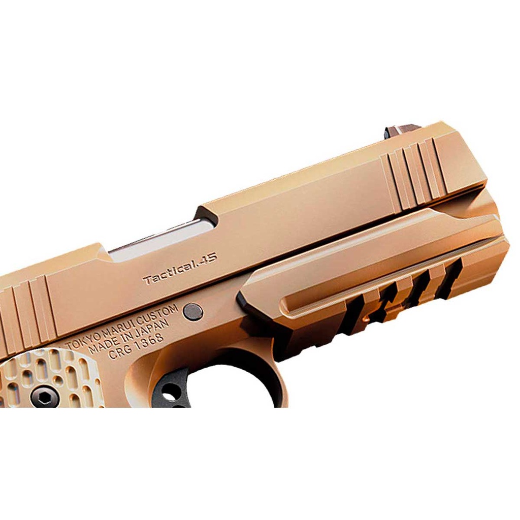 Tokyo Marui Desert Warrior 4.3 Tan – Pistola gas GBB airsoft 1911 táctica