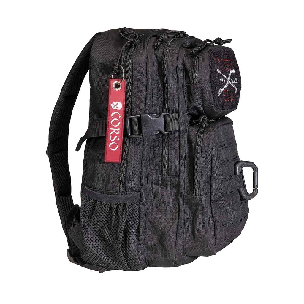 Mochila Corso Rogue MOLLE 14L NEGRA – Mochila táctica compacta con sistema Laser Cut