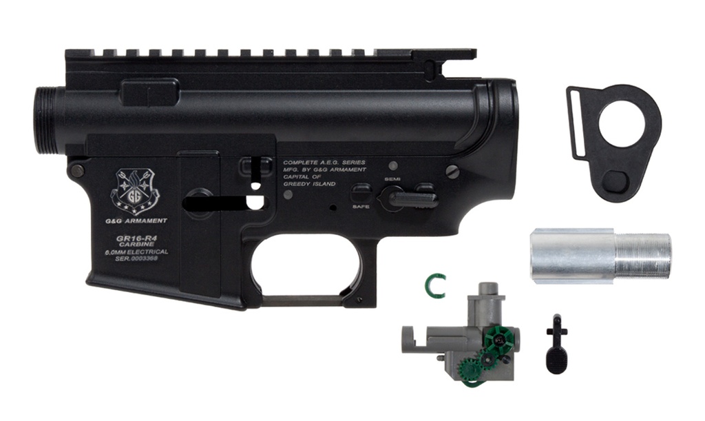 Cuerpo Metálico GC R4 G&G Mark I – Receiver Original para M4 AEG no publicar