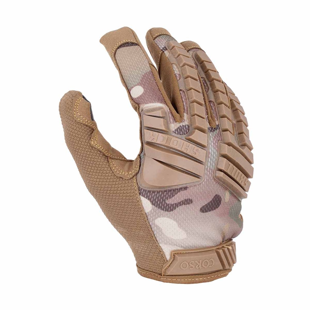 Guante Corso Skull MK3 Multicam | Guantes Tácticos Profesionales para Airsoft