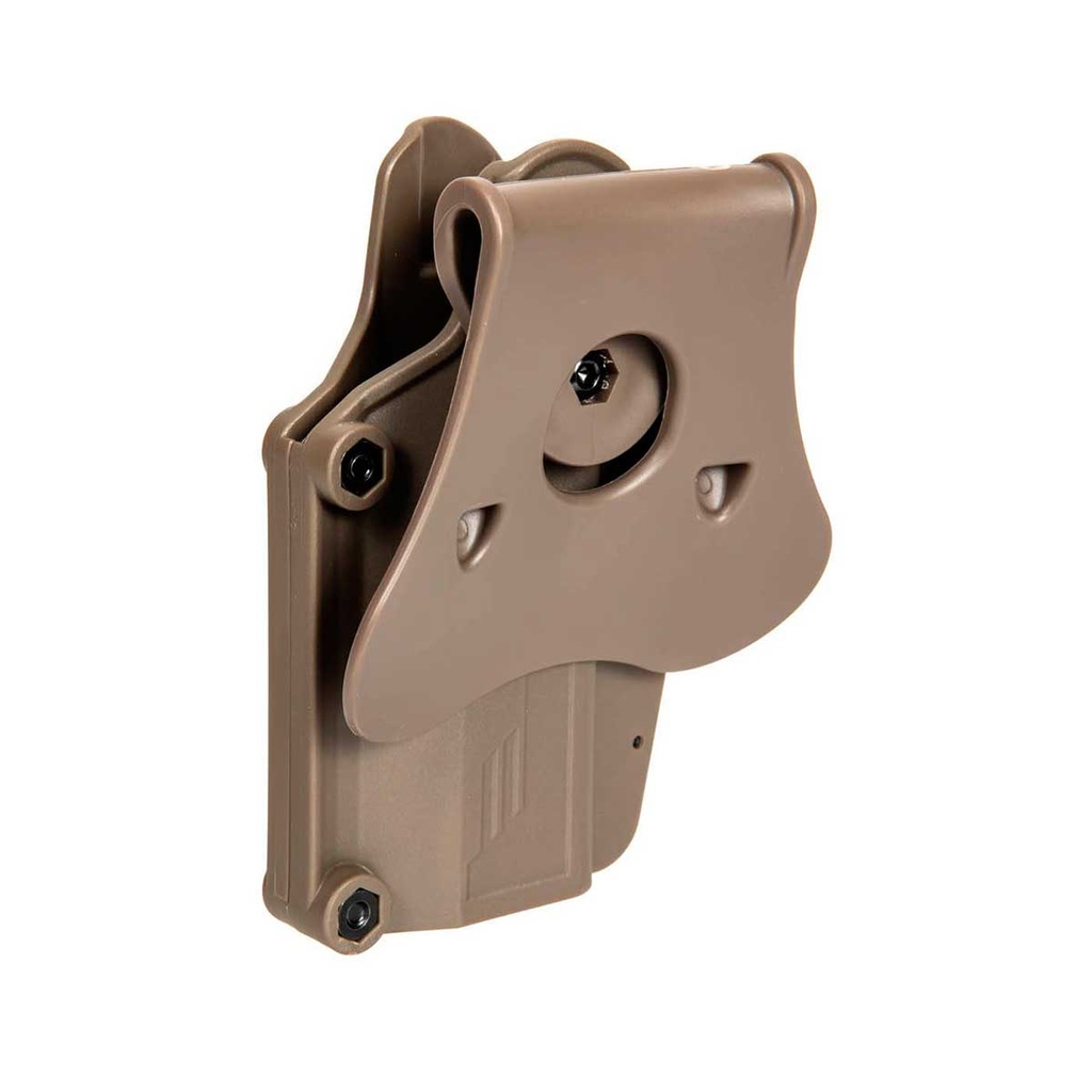 Funda Pistola Rígida Amomax Universal AM-UH TAN | Pistolera Táctica 360°