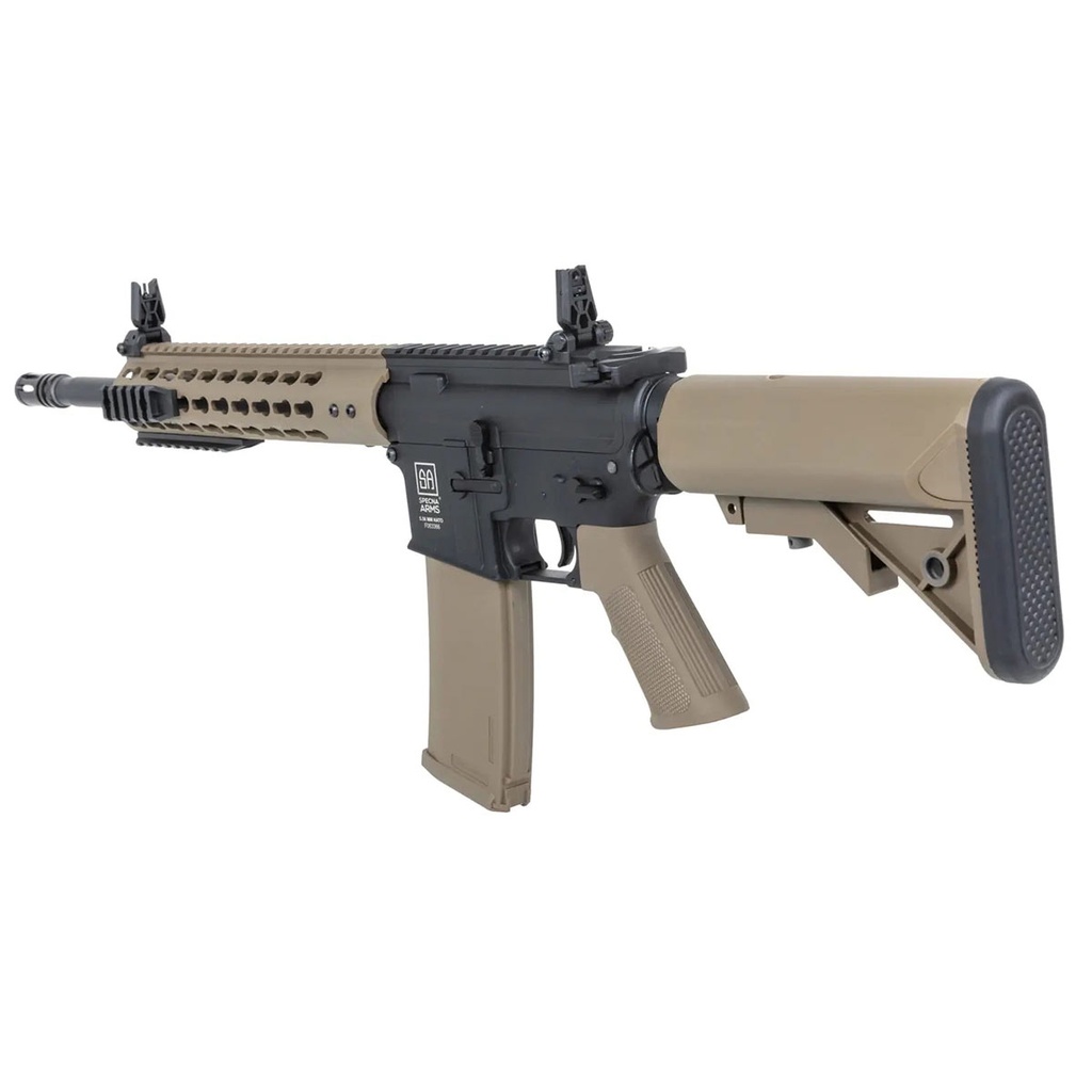 FUSIL SPECNA ARMS SA-F02 FLEX GEN.2 X-ASR NEGRO Y TAN