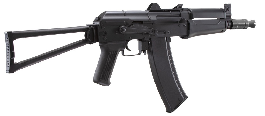 Fusil de Asalto AKS-74U de Airsoft Eléctrico AEG Negro 1,0 J | Double Bell