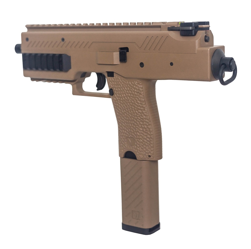 Subfusil VMP-1C Tan de Airsoft GBB con Retroceso 0,95 J | VORSK