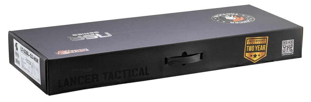 Fusil de Asalto M4 CQBR NSR de Airsoft Eléctrico AEG Pack Completo 1,0 J | Lancer Tactical