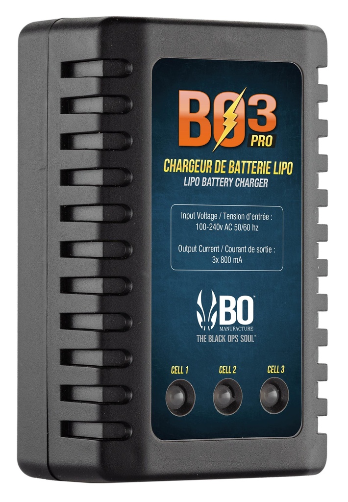 Cargador balanceador LiPo BO incluido