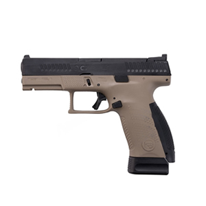 Pistola ASG CZ P-10C Optics Ready CO2 Dual-Tone - Negro/FDE