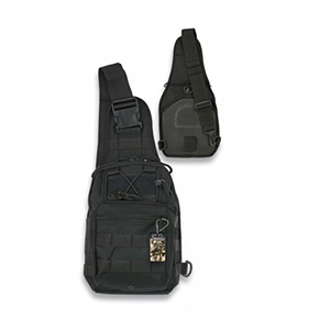Mochila Bandolera Barbaric - Negro