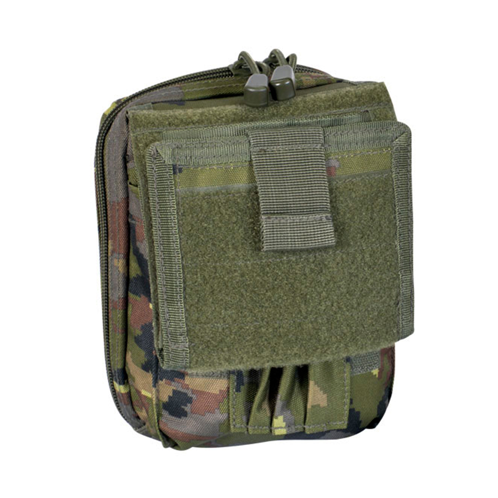 Portamapas MOLLE Velcro Pixel Boscoso – Organización táctica y acceso rápido