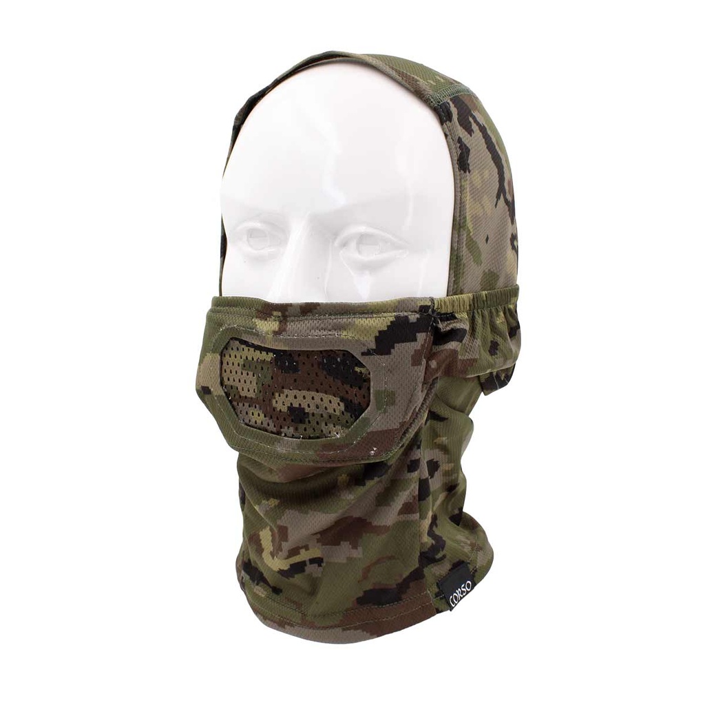 Verdugo Corso Reaper MK2 PIX Boscoso – Máscara táctica ligera airsoft con rejilla metálica