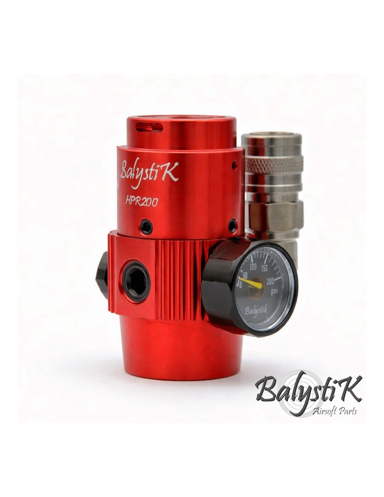 Balystik HPR200 HPA regulator US - Inferno Red