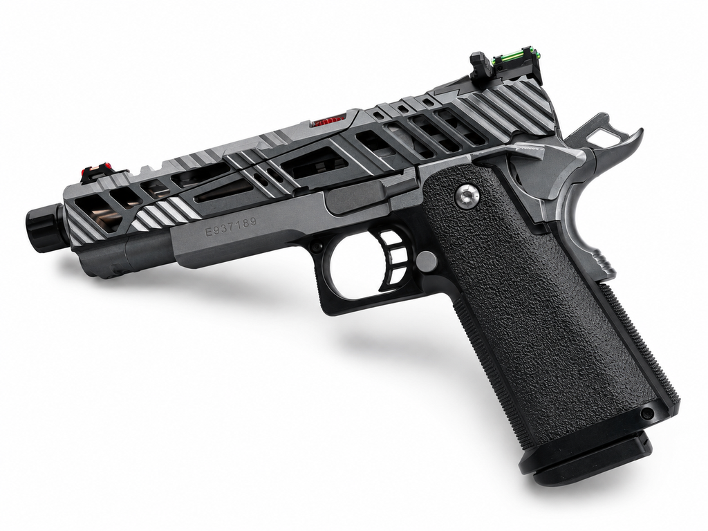 Hi-Capa 5.1 Marui Custom CTM Split Slide con Cámara TTI y Cañón Poseidon