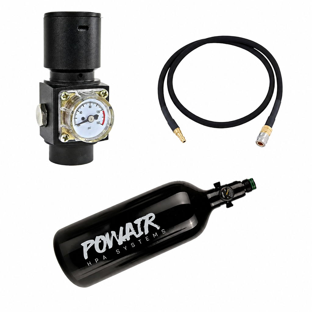 Pack HPA (US) Completo PowAir 0,8L + Balystik HPR800C + Línea Flex