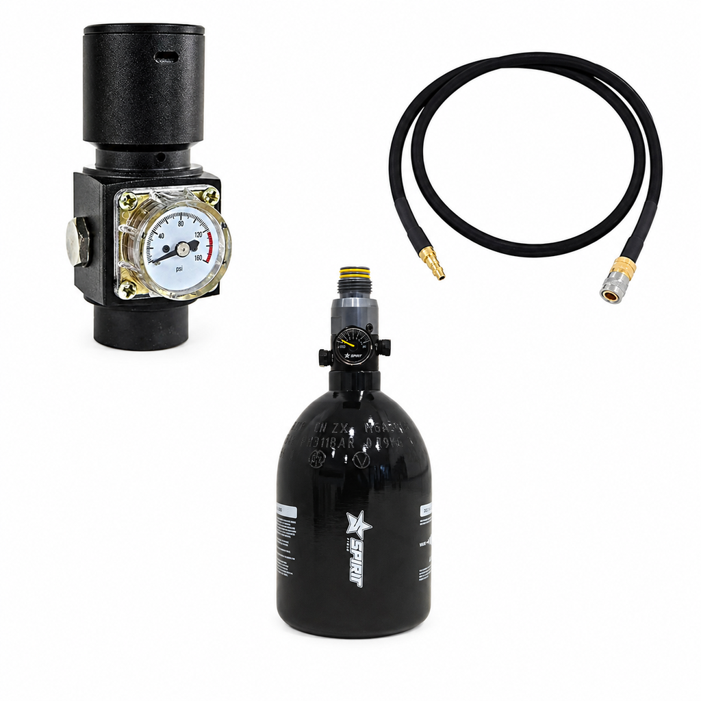 Pack HPA Spirit Field Titan 0,4L + Balystik HPR800C + Línea Flex US