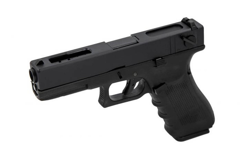 Pistola GBB Raven EU8 Negro – Gas (compatible con CO₂)