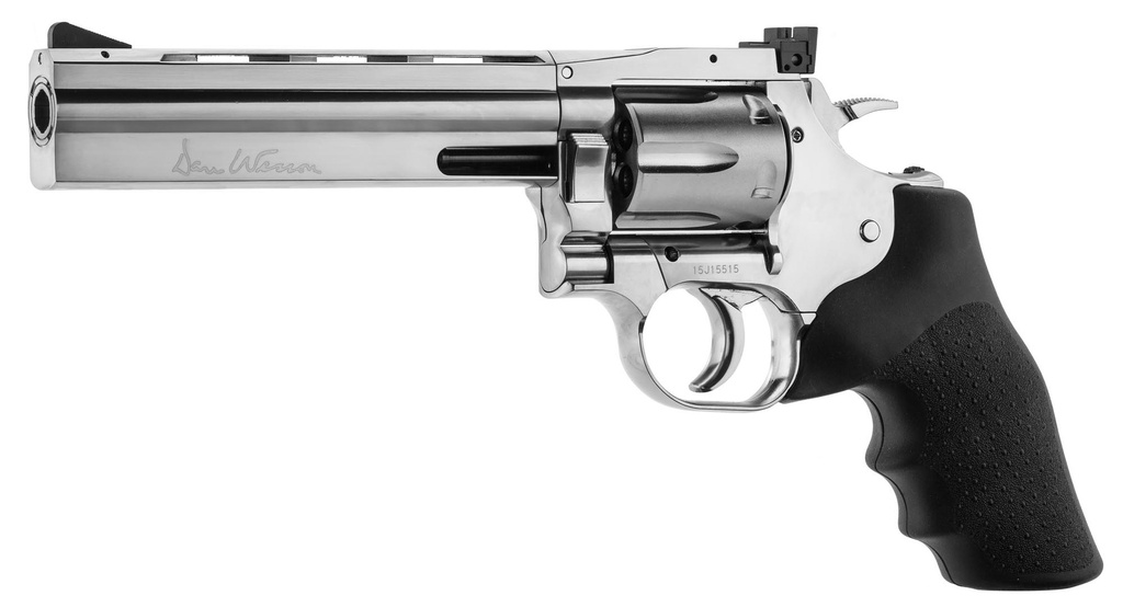 Revólver CO₂ Dan Wesson 715 Plata 6 pulgadas