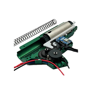 [RA0001] Gearbox Completo V2 Silver Edition Retro Arms CNC – Alto rendimiento para M4 AEG