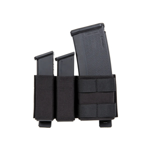 [WSP-19-039490-00] Pouch porta cargador doble pistola y simple rifle Wosport - Negro