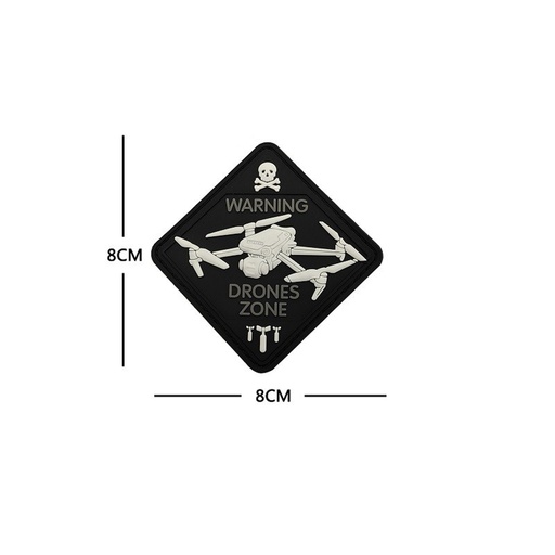 [10438] Parche DRONES ZONE F121 BK