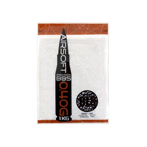 [1KG-ST40] Bola BLS Precision pellets 0,40g, 2500 BBs - Gris