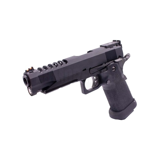 [PG42404] Pistola GBB AW Custom Hi-Capa 5.1 HX2702 Full Negro – Gas y CO₂