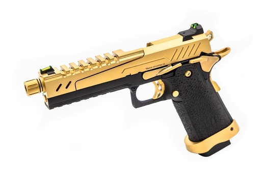 [PG3237] Pistola GBB Vorsk Hi-Capa 5.1 Split Dorado/Negro 1,0J – Gas